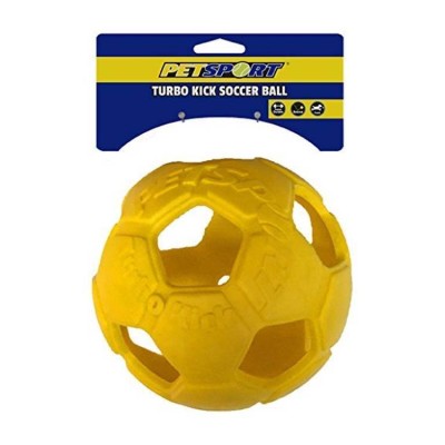Pet Brands Turbo Kick Soccer Dog Ball 2.5 Toy